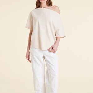 Nuuds off the shoulder t-shirt.
